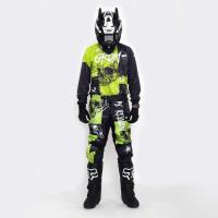 Grom Джерси подростковая MX Religion lime в Барнауле