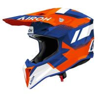 Airoh Шлем Wraaap Vision Orange-Blue Gloss в Барнауле