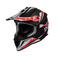 IXS Шлем Кроссовый 362 2.2 Черный/Красный/Матовый в Барнауле