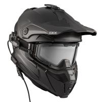 CKX Шлем кроссовый с маской Titan Solid Черный/Матовый в Барнауле