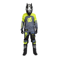 Grom Штаны кроссовые Fragment Neongrey в Барнауле