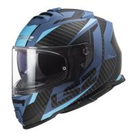 LS2 Мотошлем FF800 Storm II Racer матовый синий в Барнауле
