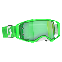 Scott Очки кроссовые Prospect green/white green chrome works в Барнауле