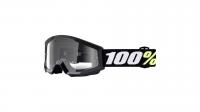 100% Очки детские Strata Mini Goggle Black/Clear Lens в Барнауле