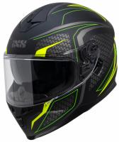 IXS Шлем HX 1100 2.4 Черный/Матовый/Желтый в Барнауле