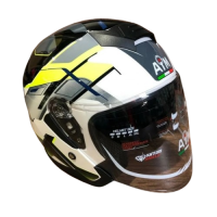 AiM Шлем JK526 Yellow/Grey/White в Барнауле