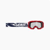 Leatt Маска подростковая Vizion 2.5s Royal Blue/Red Clear 90% в Барнауле