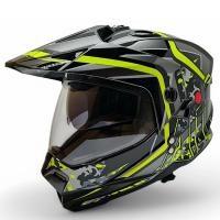 AIM Шлем кросс/эндуро JK802S Yellow/Grey/Black в Барнауле