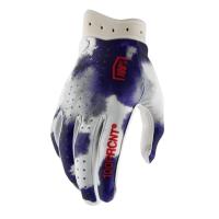 100% Мотоперчатки текстильные ITrack Blue/White 2026 в Барнауле