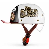 Scout Шлем кепка с визором Boss белый в Барнауле