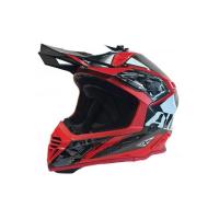 AiM Шлем RH855 Carbon Terrain Black/Red в Барнауле