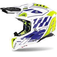 Airoh Мотошлем Aviator 3 Rampage Blue Gloss в Барнауле