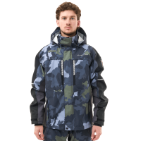 Dragonfly Куртка мембранная Quad Pro Man 2025 Green Camo - Black в Барнауле