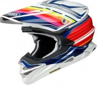 Shoei Шлем VFX-WR Pinnacle красно-черно-желтый TC-1 в Барнауле