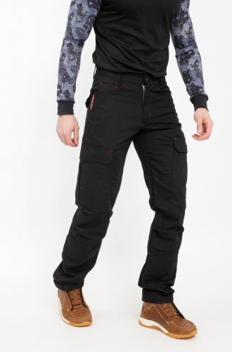 Starks мотоджинсы Chameleon Strong Черные в Барнауле