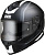 IXS Шлем HX 1100 2.0 Чёрн-серо-белый глянец в Барнауле