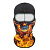 Scout Балаклава Funny face Skull on fire в Барнауле