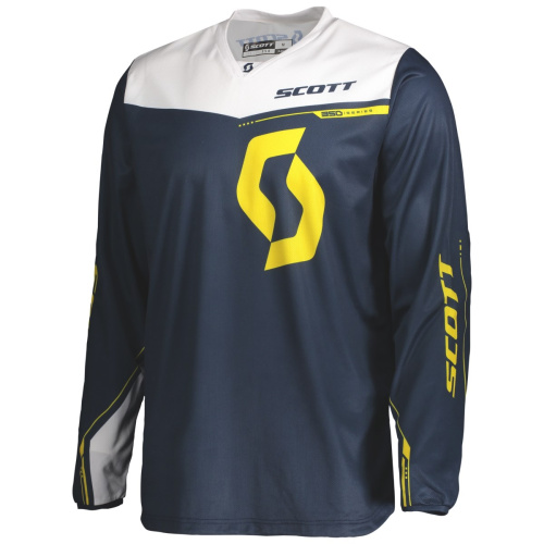 Scott Джерси 350 Dirt blue/yellow в Барнауле