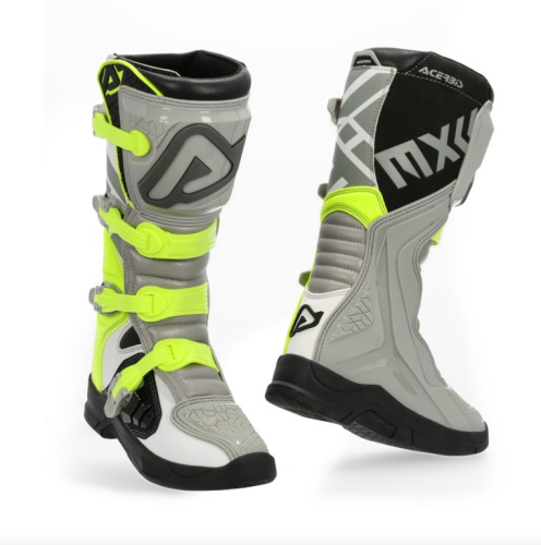 Acerbis Мотоботы кроссовые X-Team Grey/Yellow в Барнауле