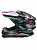 AiM Шлем кроссовый JK803 Multicolor Black/Blue в Барнауле