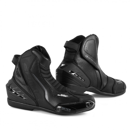 Shima Мотоботы Спортивные SX-6 Black в Барнауле