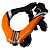 Leatt Защита шеи подростковая 3.5 Neck Brace Junior Orange в Барнауле