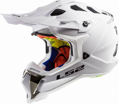 LS2 Мотошлем MX470 Subverter Solid белый в Барнауле
