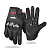 Ones Again Перчатки текст MG07-CF black-red в Барнауле