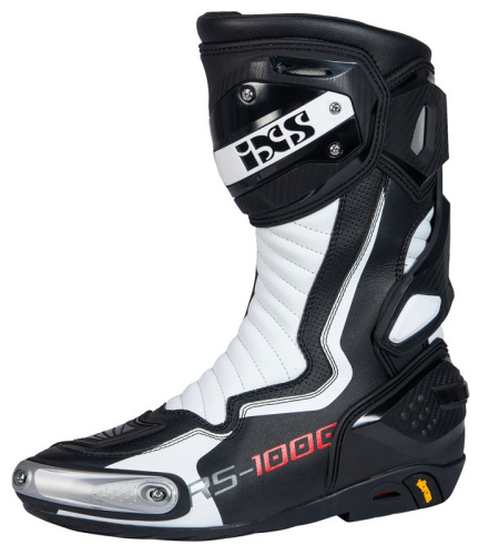 IXS Мотоботы RS-1000 черный/белый в Барнауле