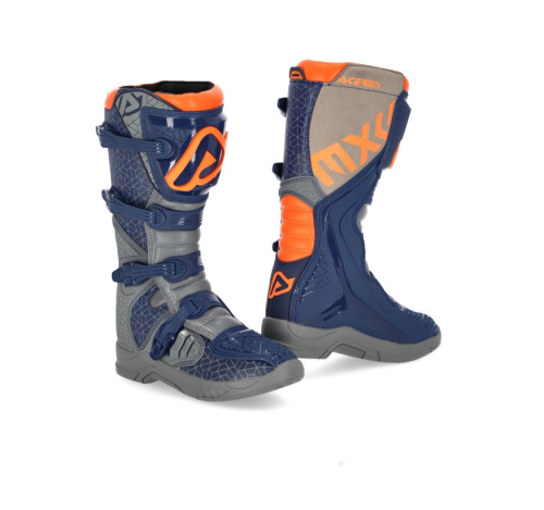 Acerbis Мотоботы кроссовые X-Team Blue/Grey в Барнауле