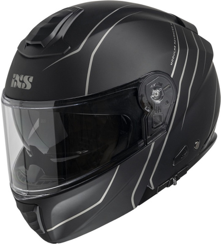 IXS Шлем модуляр iXS460 черный серый матовый в Барнауле