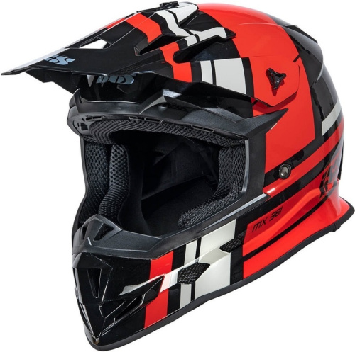 IXS Мотошлем iXS361 2.3 Черно-красный в Барнауле