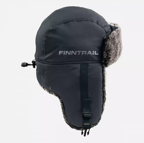Finntrail Шапка-ушанка Hat Terra 2950 MiddleGrey в Барнауле