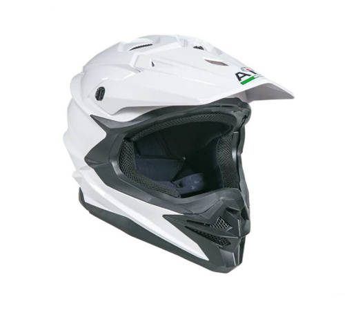 AiM Шлем кроссовый JK803 White Glossy в Барнауле