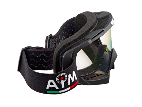 AiM Очки кроссовые 634-800 Black Matt в Барнауле