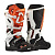 Leatt Мотоботы кроссовые 5.5 FlexLock Evo V27 White/Orange в Барнауле