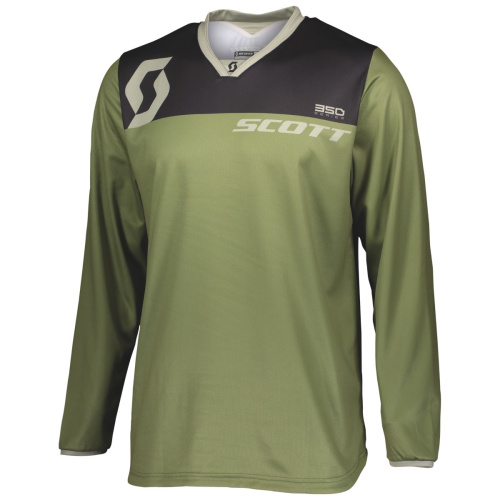 Scott Джерси 350 Dirt green tan в Барнауле