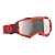 Scott Очки кроссовые Fury red/silver chrome works в Барнауле