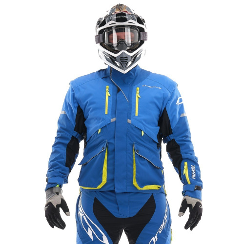 Dragonfly Куртка Эндуро Freeride Blue-Yellow в Барнауле