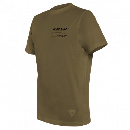 Dainese Футболка Adventure Long Military-Olive/Black в Барнауле