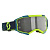 Scott Очки кроссовые Fury LS neon yellow/blue light sensitive grey works в Барнауле