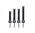 Acerbis Ремни (комплект) Straps SET (для 0024289 - X-Rock MM Boots) Black в Барнауле