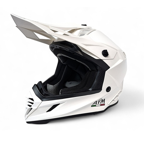 AiM Шлем RH855 White Glossy в Барнауле