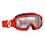 Scott Очки кроссовые Primal clear red/white clear works в Барнауле