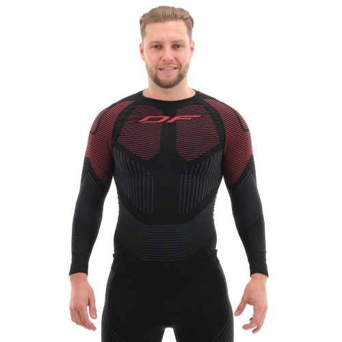 Dragonfly Термофутболка 3DThermo Red с длинным рукавом в Барнауле