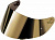 AGV Визор K5 S/K3 SV XS-MS Iridium Gold в Барнауле