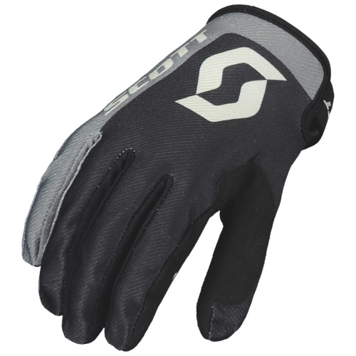 Scott Перчатки 350 Race black/grey в Барнауле