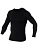 Brubeck Футболка мужская дл.рукав Comfort Wool Черный в Барнауле