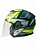 AiM Шлем открытый JK526 Yellow/Grey/Black в Барнауле