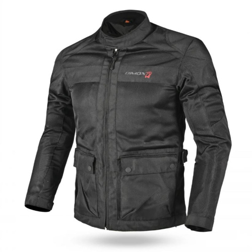 Dimox Мотокуртка текстиль Thunder Mens черный в Барнауле
